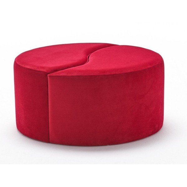 Czerwony puf Alis – Artie