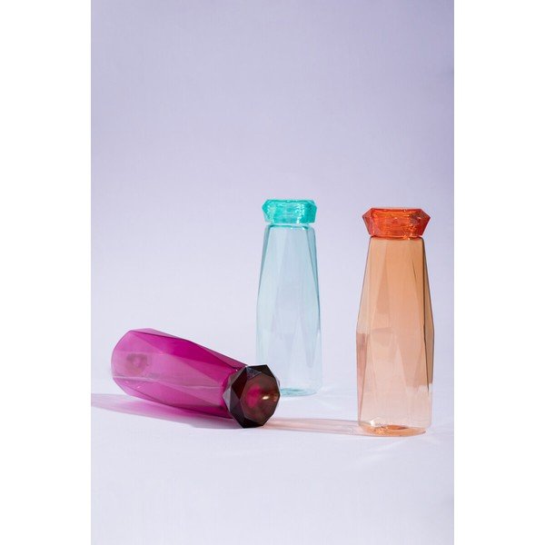 Niebieska podróżna butelka 600 ml Mimo – Premier Housewares-image-1