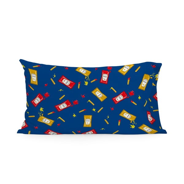 Poszewka na poduszkę Baleno Hotdog Dark, 50x75 cm