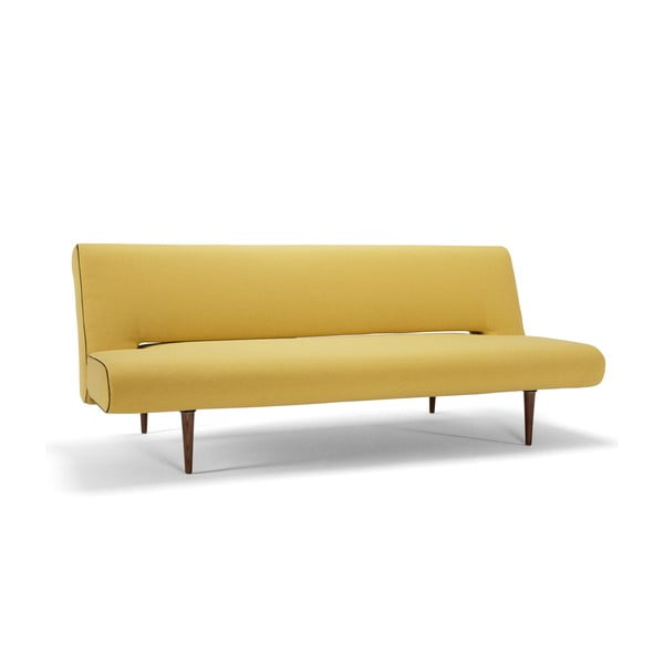 Żółta sofa rozkładana Innovation Unfurl