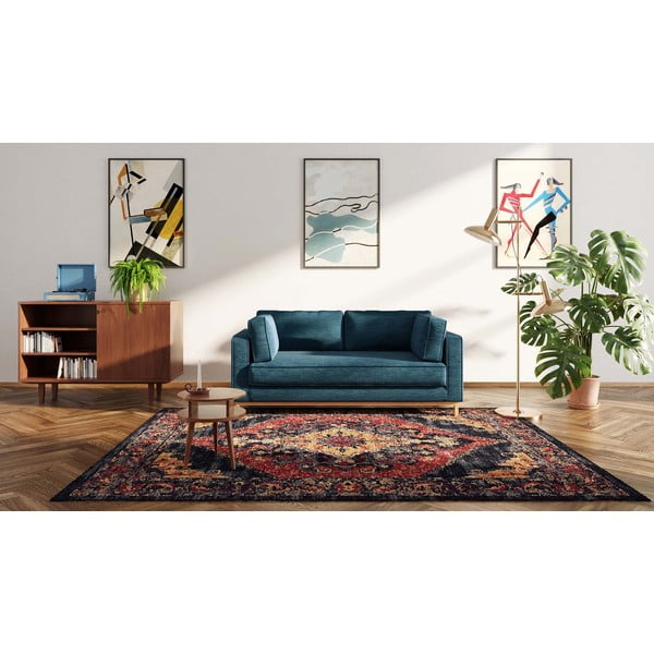 Ciemnoniebieska sofa 192 cm Celerio – Ame Yens-image-3