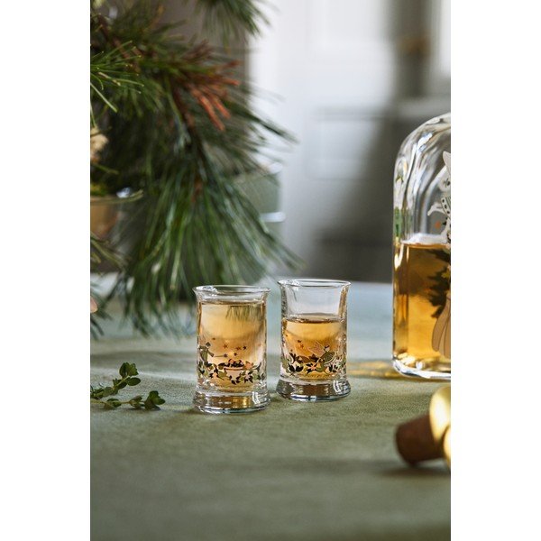 Kieliszki zestaw 2 szt. do wódki 30 ml Christmas – Holmegaard-image-1