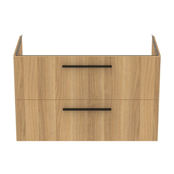 Wisząca szafka pod umywalkę w dekorze dębu 100x63 cm i.Life B – Ideal Standard