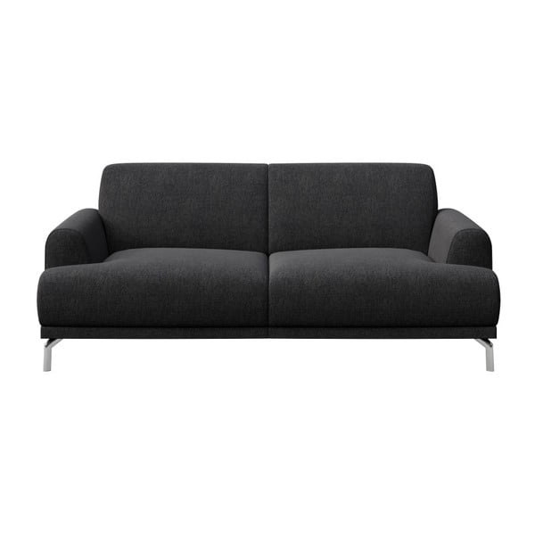 Antracytowa sofa MESONICA Puzo, 170 cm