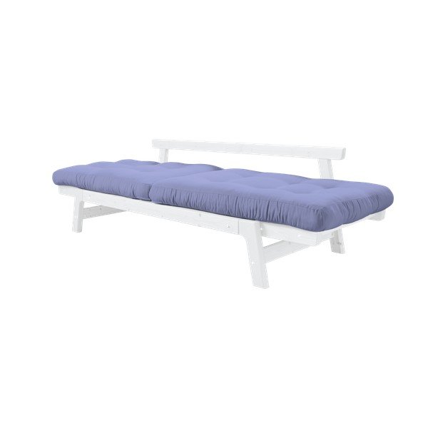 Sofa rozkładana Karup Step White/Blue Breeze-image-4