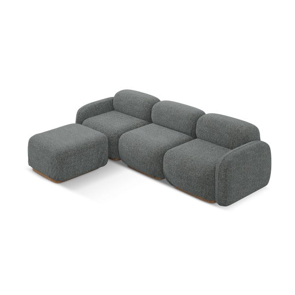 Szary narożnik modułowy (strona zmienna) Ailani – Makamii-image-2