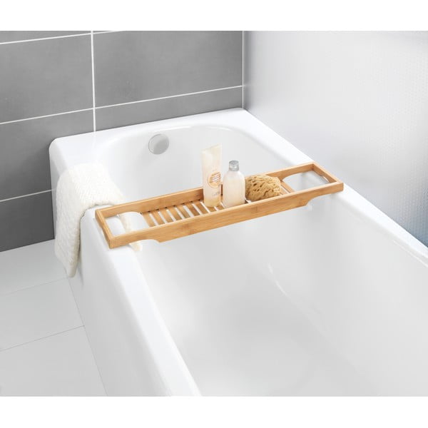Bambusowy uchwyt do wanny Wenko-image-1