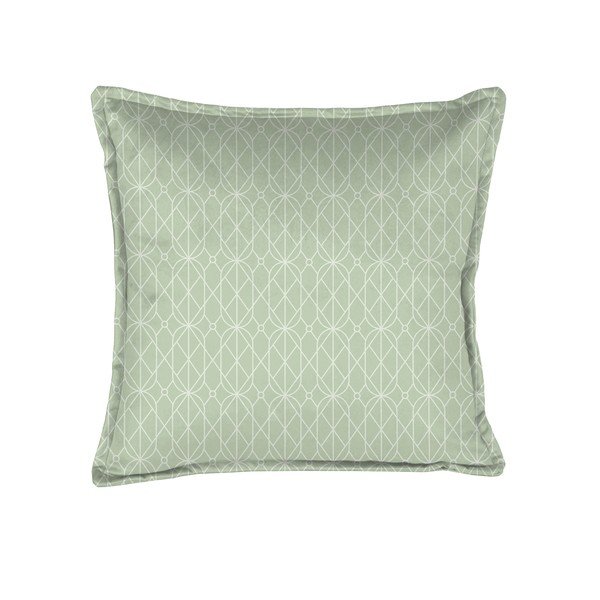 Zielona poduszka dekoracyjna Velvet Atelier Art Deco, 45x45 cm-image-2