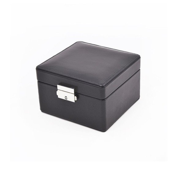 Skórzane puzdro na zegarek Ferruccio Laconi Black-image-1