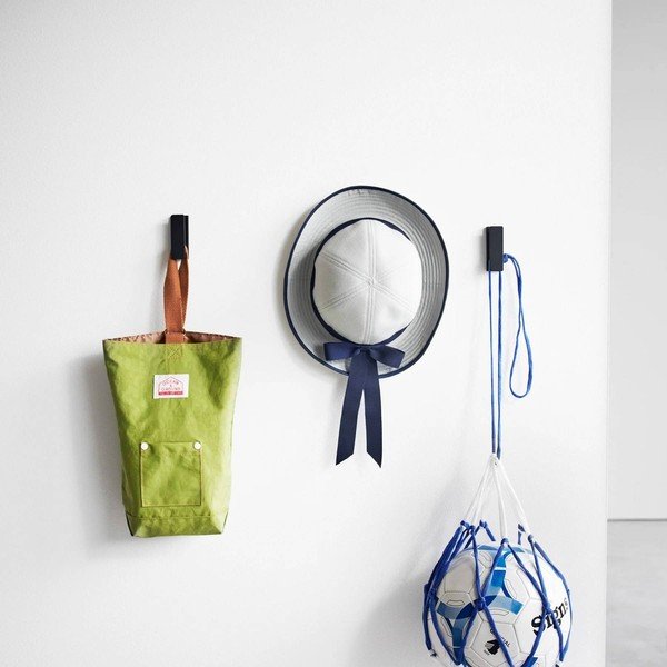 Czarne ścienne metalowe haczyki zestaw 3 szt. Tower – YAMAZAKI-image-3