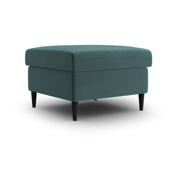 Morski aksamitny podnóżek Kyoto – Cosmopolitan Design-image-1