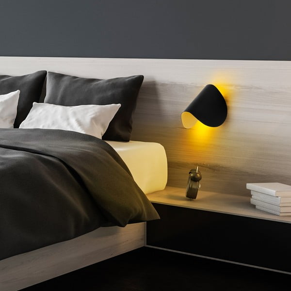 Czarny kinkiet LED Heybe – Opviq lights-image-3