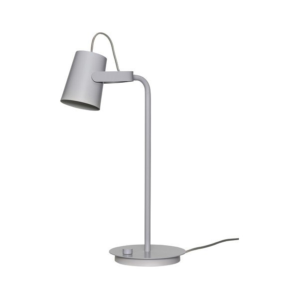 Jasnoszara lampa stołowa (wysokość 54 cm) Ardent – Hübsch