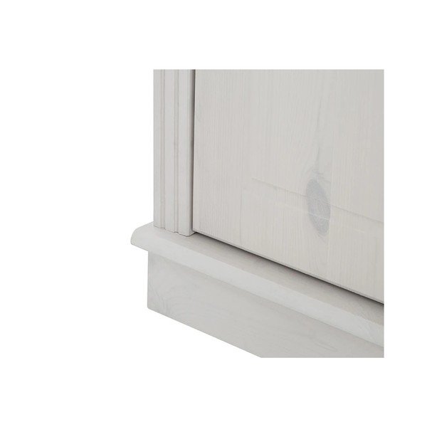 Biały regał z litego drewna sosnowego 296x223 cm Anita – Støraa-image-3