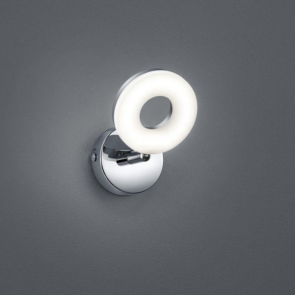 Kinkiet LED w srebrnym kolorze Trio Rennes-image-2