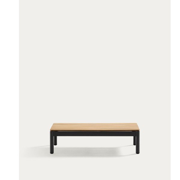 Stolik ogrodowy z litego drewna tekowego 57x91 cm Sorells – Kave Home-image-2