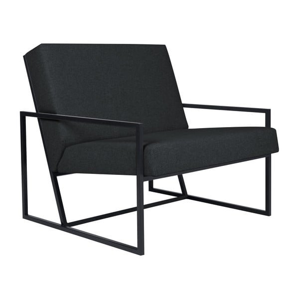 Czarny fotel BSL Concept Geometric