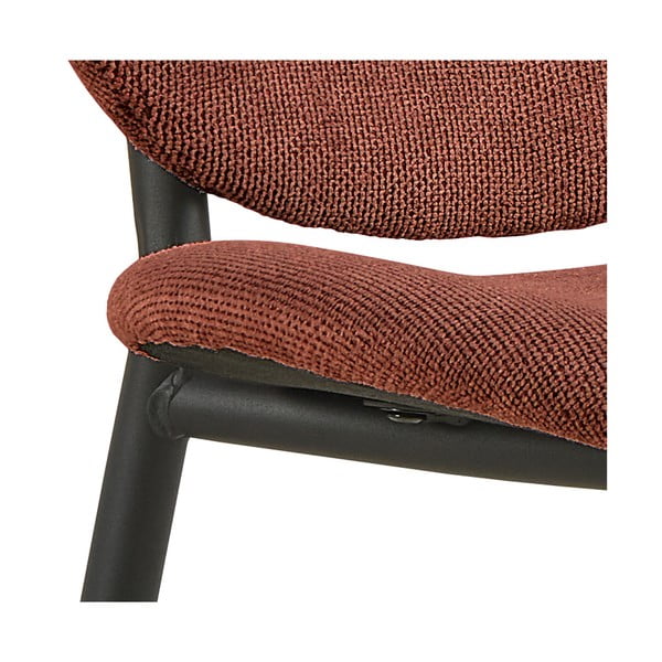 Krzesło w kolorze terakoty Cliff – Actona-image-4