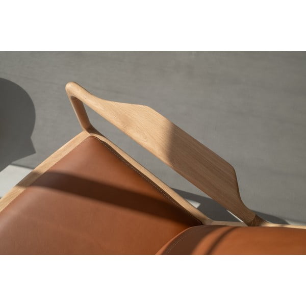 Szaro-naturalny fotel Dedo – Gazzda-image-3