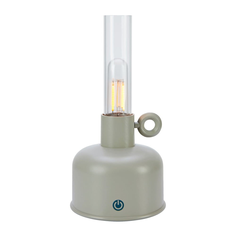 Szarobeżowa lampa stołowa LED (wysokość 22 cm) Astrid – Markslöjd