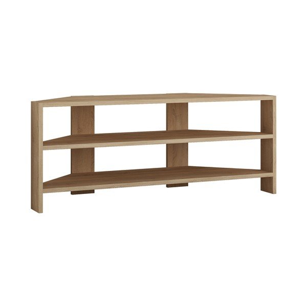 Szafka pod TV w dekorze dębu w naturalnym kolorze 114x45x36 cm Thales Corner – Kalune Design