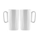 Białe kamionkowe kubki zestaw 2 szt. 330 ml Fuori – Vialli Design