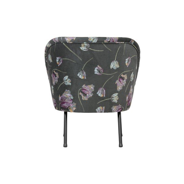 Ciemnoszary fotel BePureHome Vogue-image-4