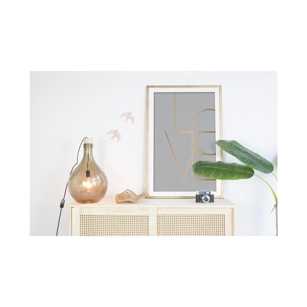 Obraz w ramie Velvet Atelier Love, 60x40 cm-image-1