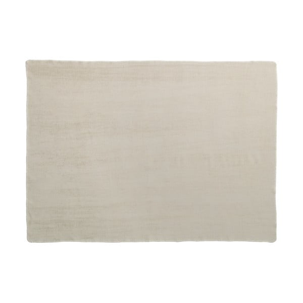 Szarobeżowy koc z mieszanki wełny 140x200 cm Ylva Dark Linen – Pappelina-image-2