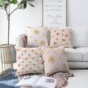 Tekstylne poszewki na poduszki ze świątecznym motywem zestaw 4 szt. 43x43 cm – Mila Home