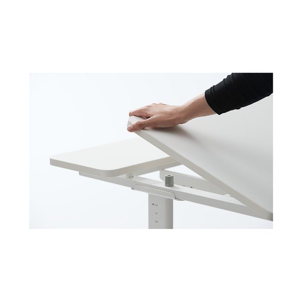 Białe biurko z regulowaną wysokością Flexa Evo Split-image-1