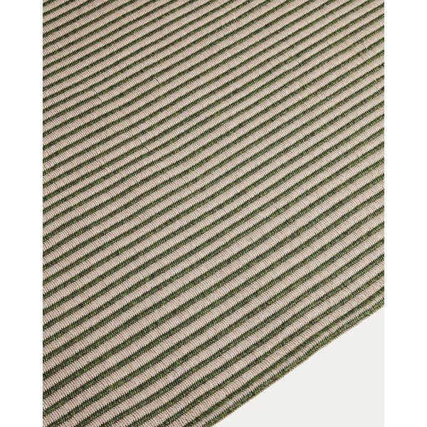 Zielony/beżowy dywan odpowiedni na zewnątrz 160x230 cm Ardelia – Kave Home-image-3