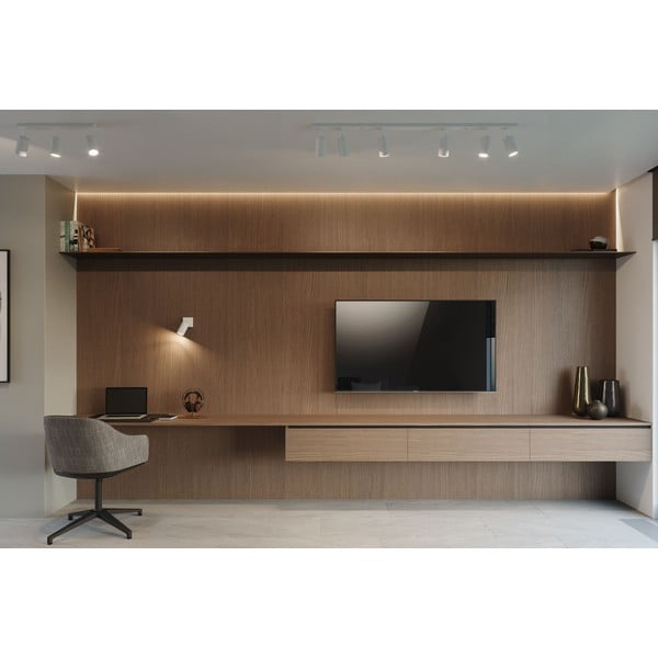 Biała metalowa lampa punktowa ø 6 cm Etna – Sollux-image-1