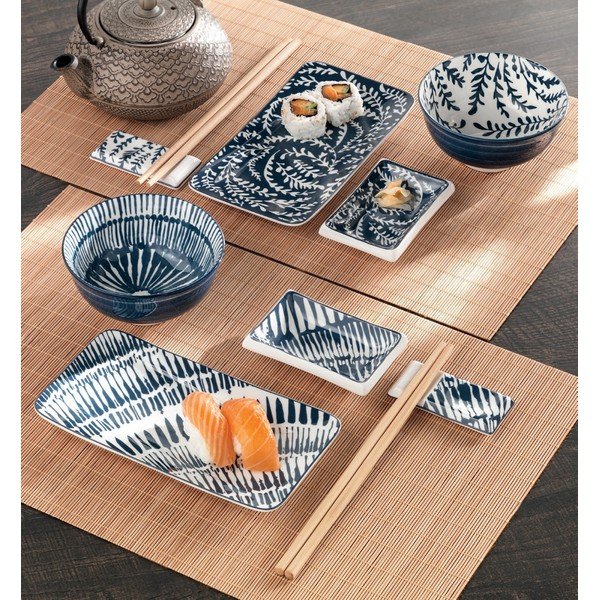 Porcelanowy zestaw do sushi 12 szt. – Brandani-image-1