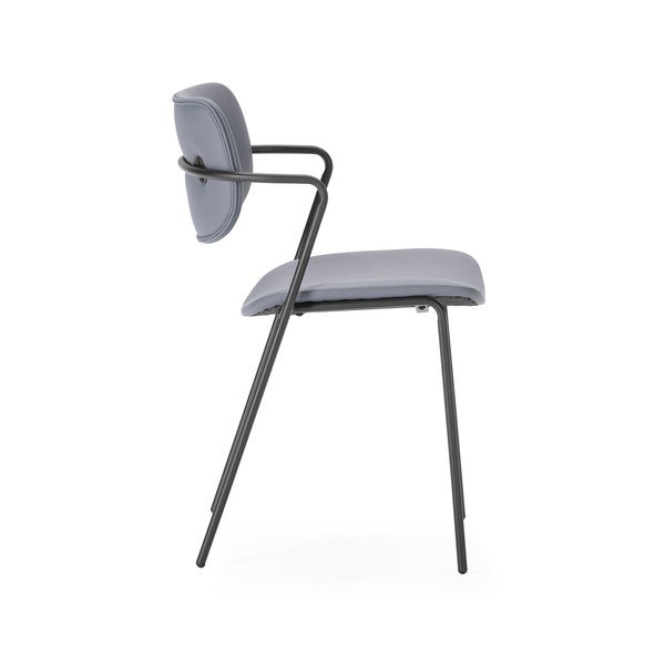 Ciemnoszare krzesła zestaw 2 szt. Maika – Marckeric-image-1