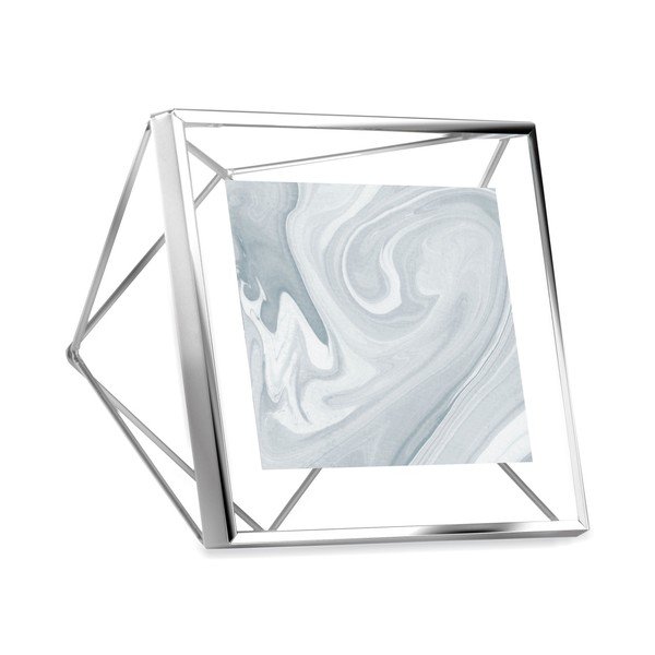 Ramka w kolorze srebra na zdjęcie o wymiarach 10x10 cm Umbra Prisma-image-2