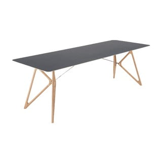 Stół z litego drewna dębowego 240x90 cm Tink – Gazzda