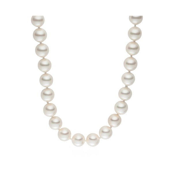 Naszyjnik z pereł Pearl Elegance White, 80 cm
