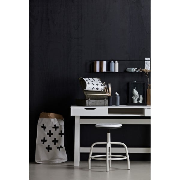 Białe biurko WOOOD Nikki-image-2