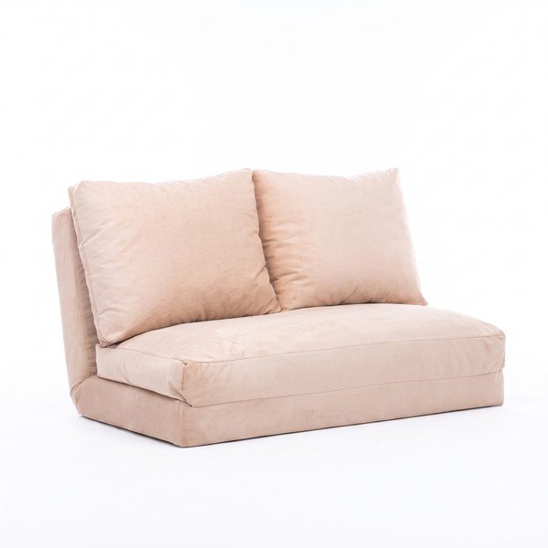 Kremowa rozkładana sofa 120 cm Taida – Balcab Home
