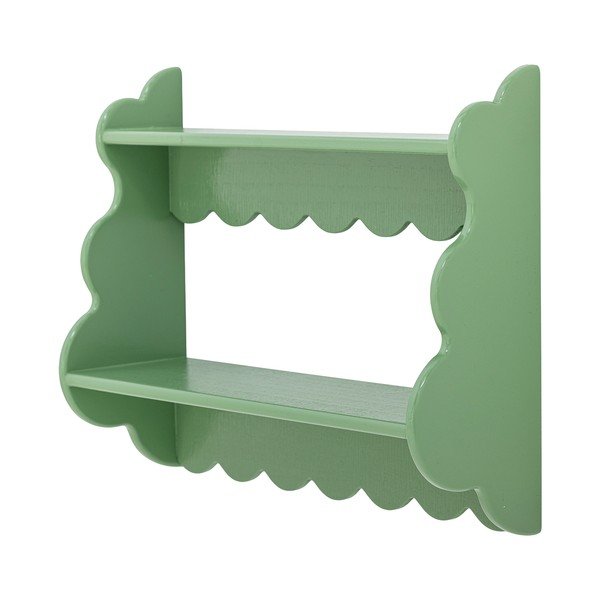 Zielona wielopoziomowa półka z litego drewna jodłowego 49,5 cm Salla – Bloomingville-image-2