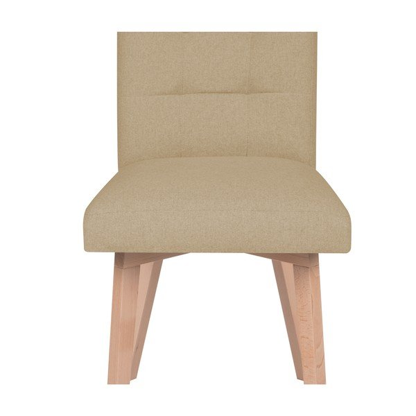 Beżowe krzesło Mazzini Sofas Tulip-image-4