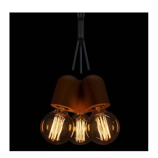 Czarno-naturalna lampa wisząca Tahiti – Squid Lighting-image-2