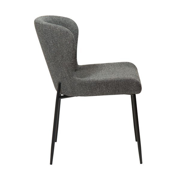 Ciemnoszare krzesło do jadalni DAN-FORM Denmark Glam-image-2