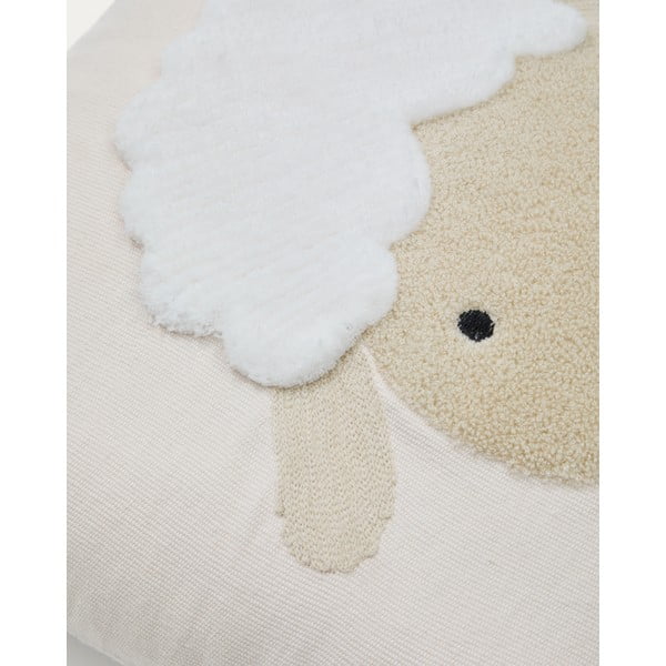 Bawełniana dziecięca poszewka na poduszkę 45x45 cm Milu – Kave Home-image-2