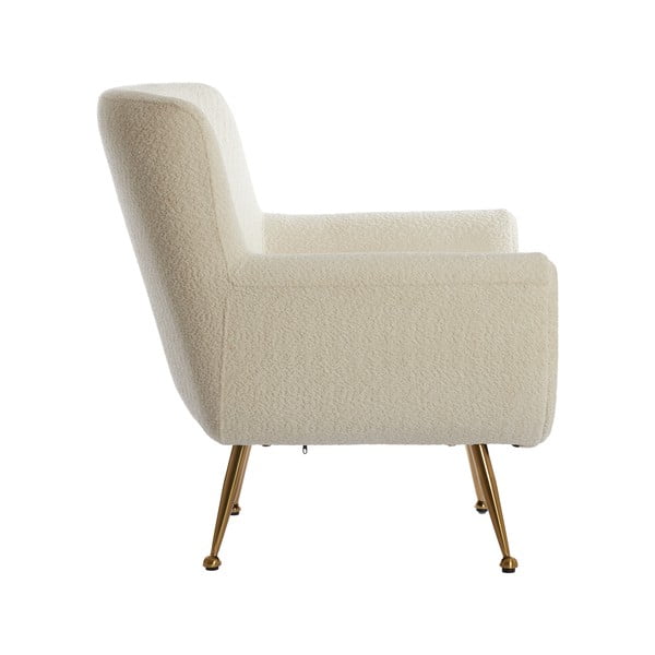 Kremowy fotel z materiału bouclé Vinstra – Light & Living-image-3