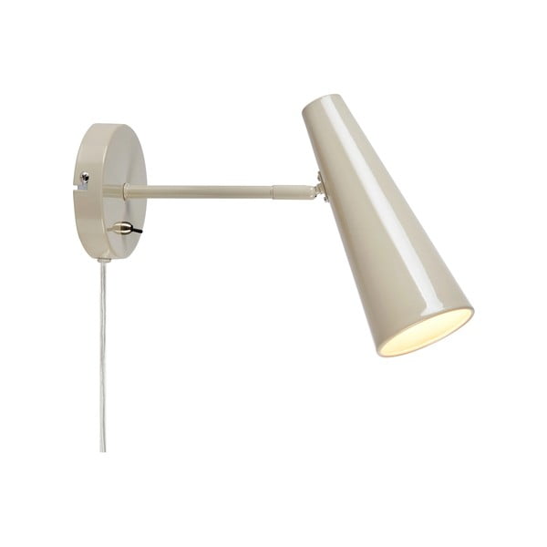 Szarobeżowy kinkiet do kontaktu Peak – Markslöjd