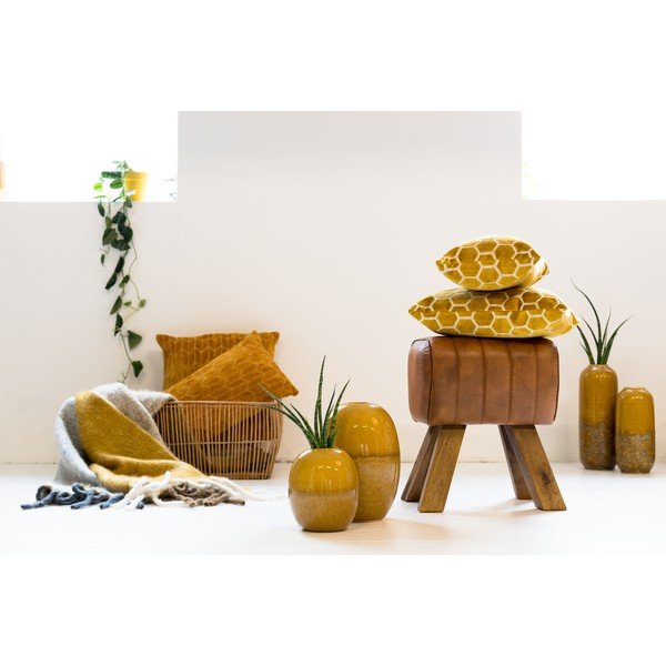 Brązowy stołek Ramy – Light & Living-image-4