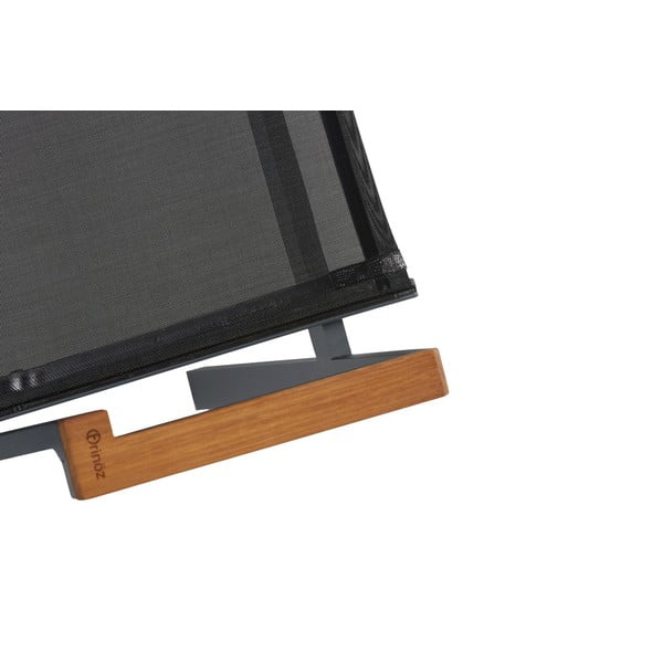 Czarne metalowe krzesła ogrodowe zestaw 6 szt. Ottowa – Floriane Garden-image-3