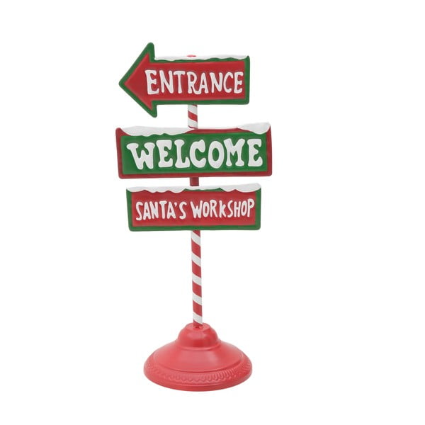 Świąteczna dekoracja w kształcie tablicy InArt Welcome Sign